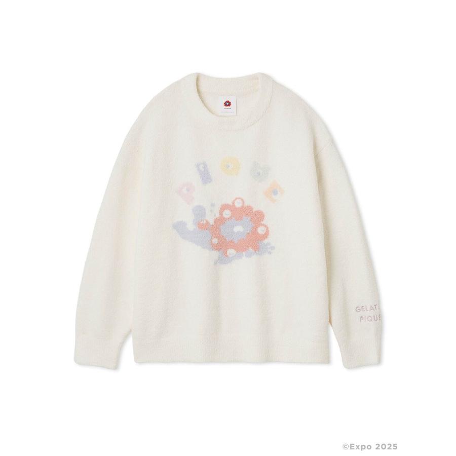 【会場限定】　　ジェラピケ　エアリーモコミャクミャクプルオーバー　新品未開封 gelato pique ジェラート・ピケ エアリーモコミャクミャクプル