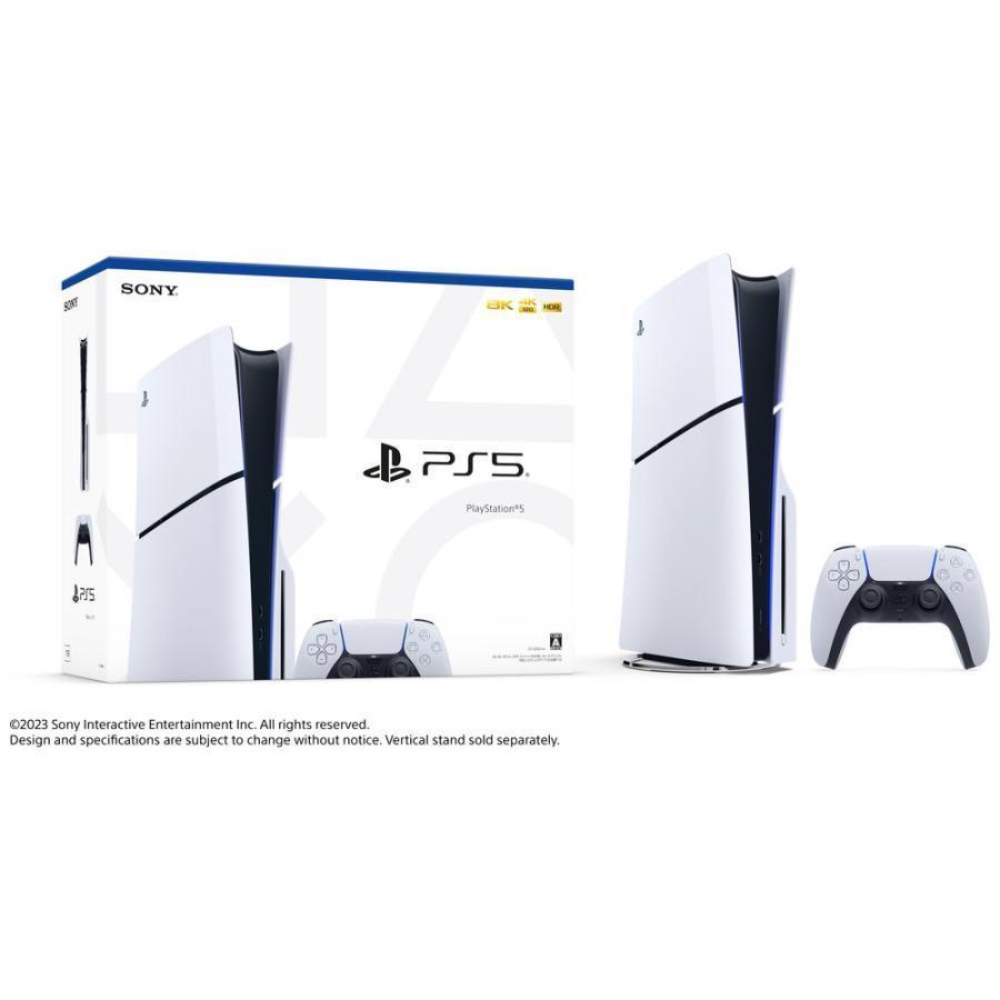 PlayStation 5 Slim 小型化新モデル ディスクドライブ付き PS5 PlayStation 5 Slim 小型化新モデル ディスクドライブ付き PS5