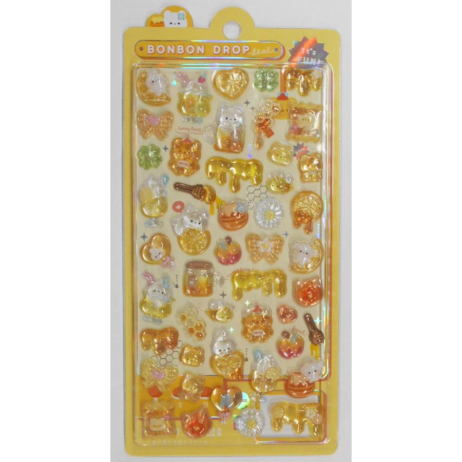 Q-LiA ボンボンドロップシール はちみつボンボン 01039 : 玩具と文具