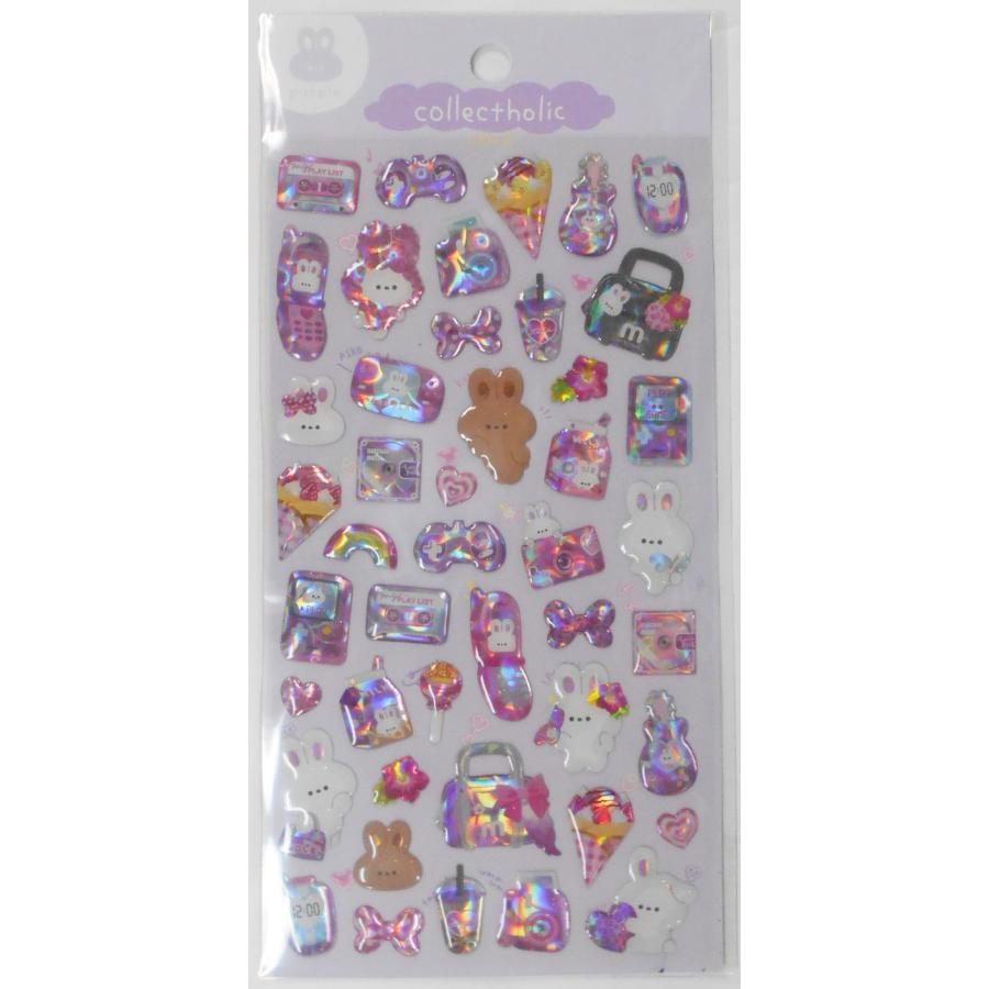 Q-LiA（クーリア） コレクトホリックシール パープル 01168 : 玩具と