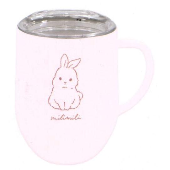 Q-LiA（クーリア） ミリミリ ステンレス製マグカップ(320ml) ウサギ