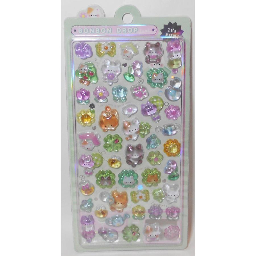Q-LiA（クーリア） BONBON DROP ボンボンドロップシール ねこねこ