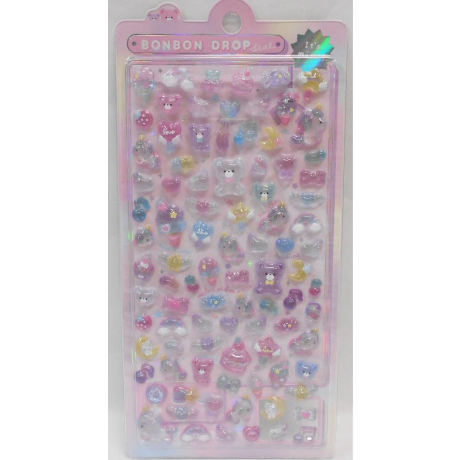 Q-LiA（クーリア） ボンボンドロップシール(ミニ) ゆめいろボンボン