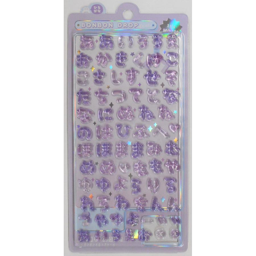 Q-LiA（クーリア） ボンボンドロップシール もじもじボンボン ひらがな