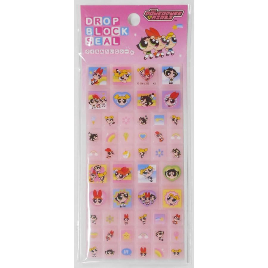 カミオジャパン パワーパフ ガールズ DROP BLOCK SEAL ピンク 224886