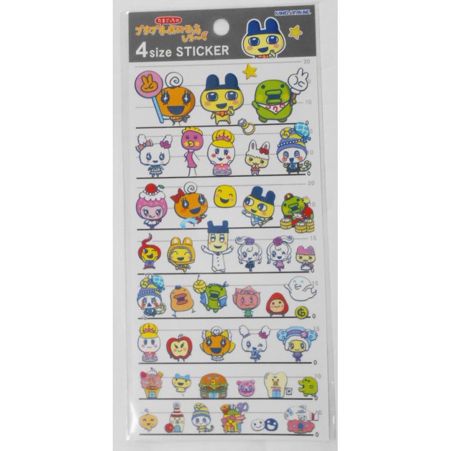 カミオジャパン Tamagotchi 4size STICKER たまごっち おみせっちA