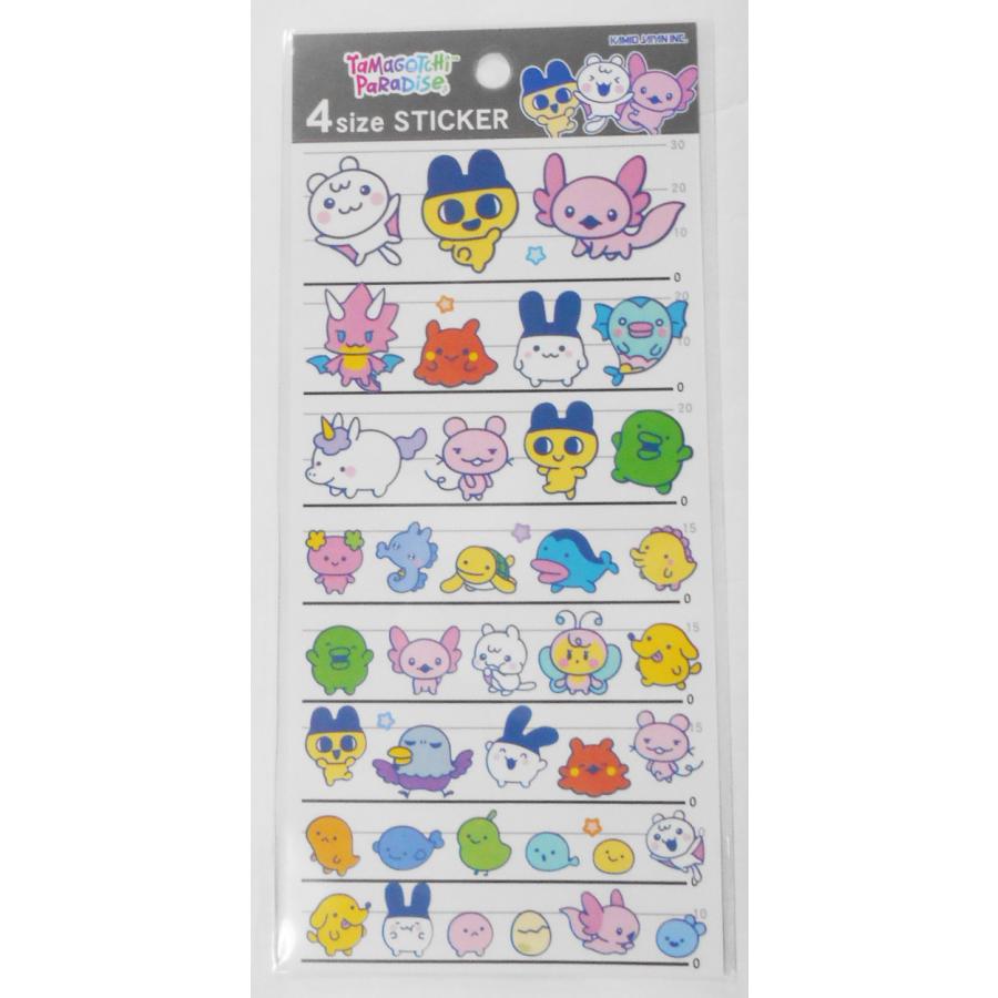 カミオジャパン Tamagotchi 4size STICKER たまごっちパラダイスA