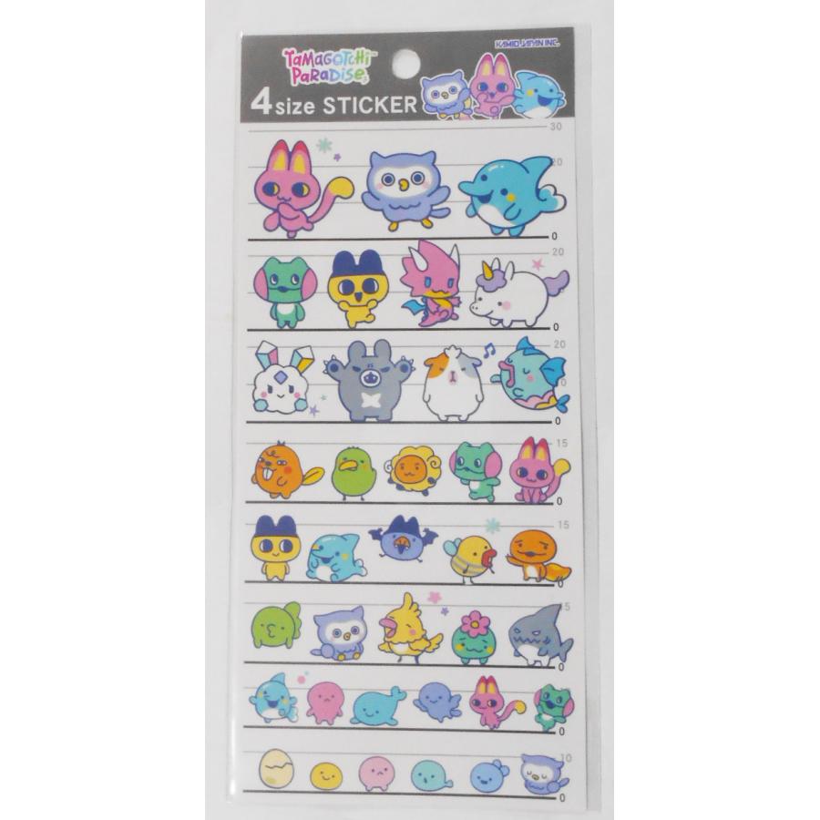 カミオジャパン Tamagotchi 4size STICKER たまごっちパラダイスB