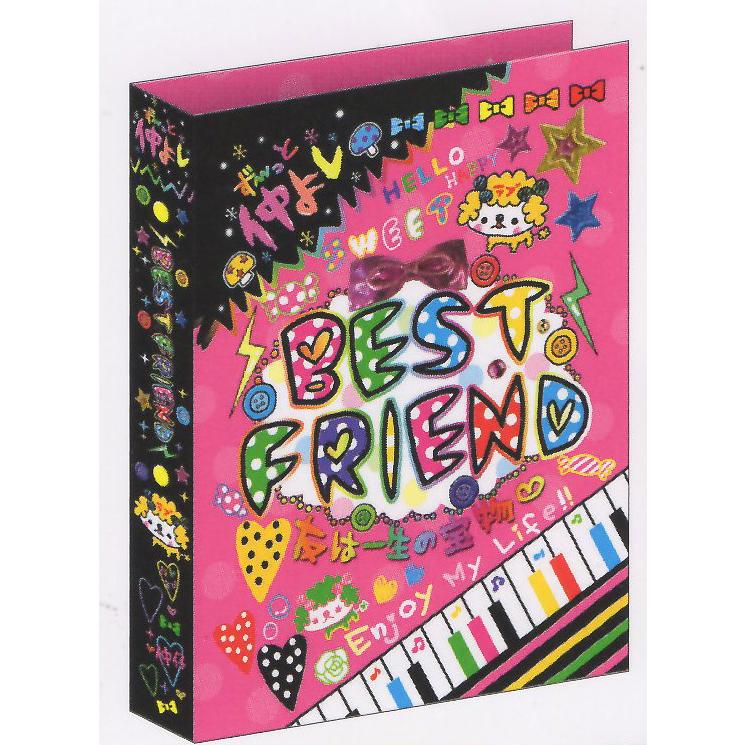 メモ帳 プロフィール帳 まとめ売り Bセット カミオジャパン プロフィール帳 BEST FRIEND 232803 : 玩具と文具