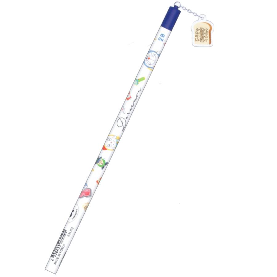 カミオジャパン ドラえもん アクリルチャーム付き鉛筆2B ひみつ道具