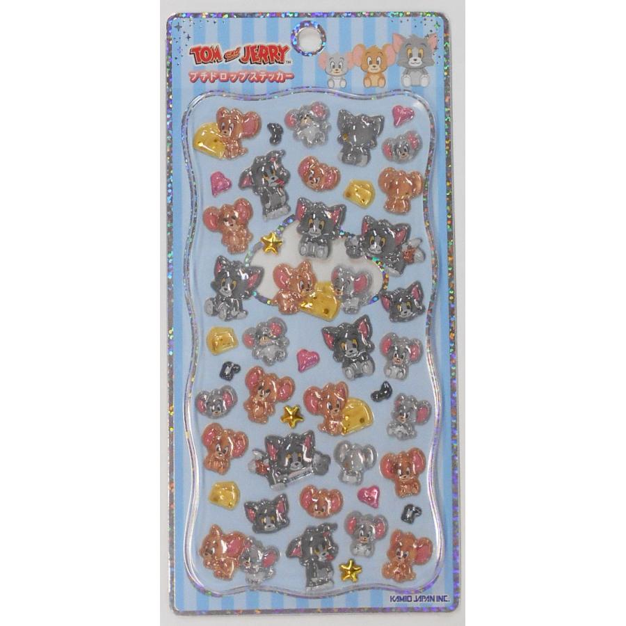 カミオジャパン トムとジェリー プチドロップステッカー トムと
