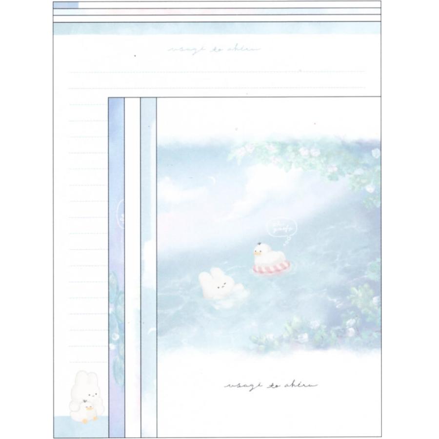 CRUX（クラックス） レターセット MY SELECT LETTER ウサギトアヒル