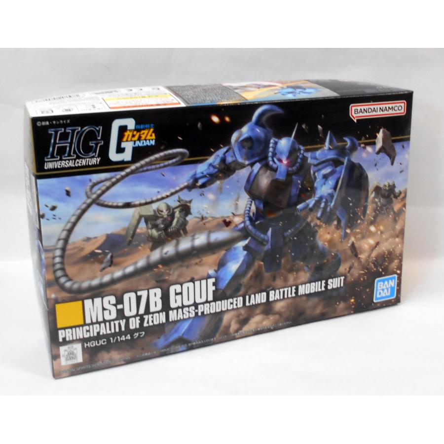 【プラモデル 完成品】HGUC 1/144 グフ 塗装済み完成品 HGUC グフ【4573102580078】｜バンダイ（BANDAI）
