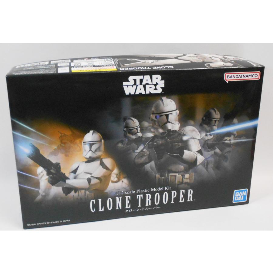 スター・ウォーズ クローン・トルーパー 1/12スケール プラモデル(未