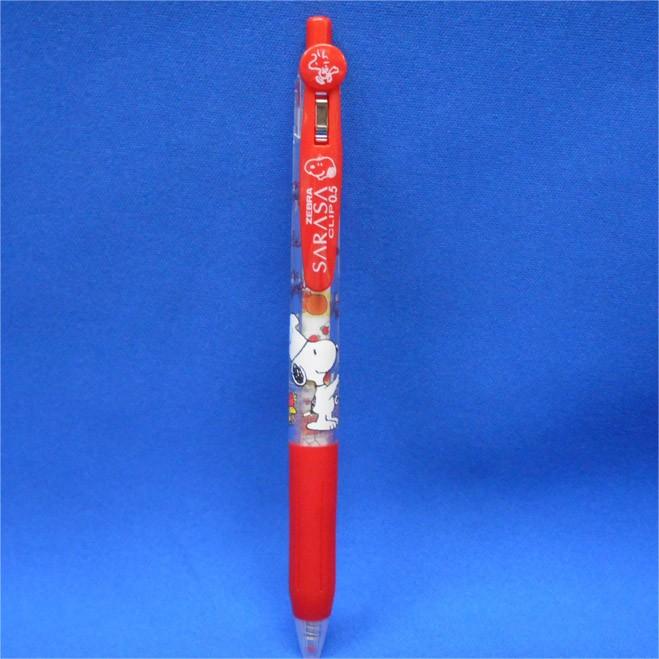 ゼブラ ジェルボールペン 0 5mm サラサクリップ スヌーピー 赤 Jj29 Sn4 R 玩具と文具 あさだ Yahoo 店 通販 Yahoo ショッピング