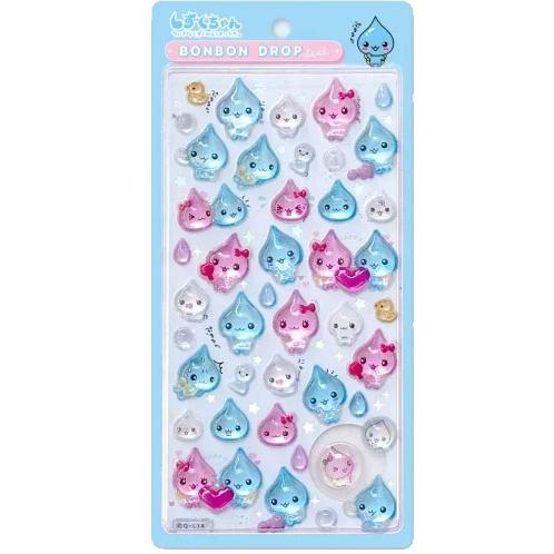 しずくちゃん ボンボンドロップシールBONBON DROP シール 3種類セット ネコポス対応】ボンボンドロップシール しずくちゃん - しずく