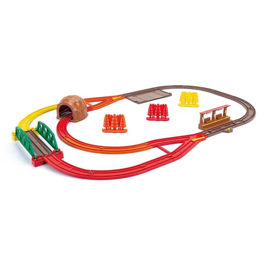 プラレール 景色のカラーレールキット〜紅葉と鉄道〜 : 玩具と文具