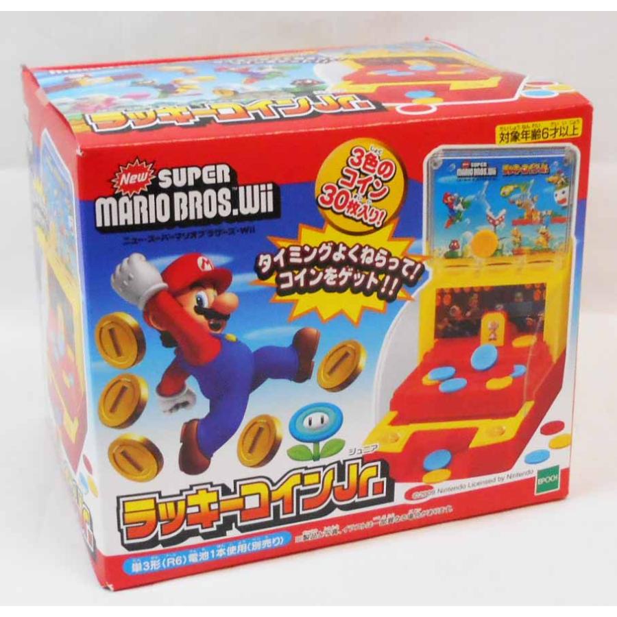 エポック社（EPOCH） スーパーマリオブラザーズWii ラッキーコインJr. : 玩具と文具 あさだ Yahoo!店 - 通販 -  Yahoo!ショッピング
