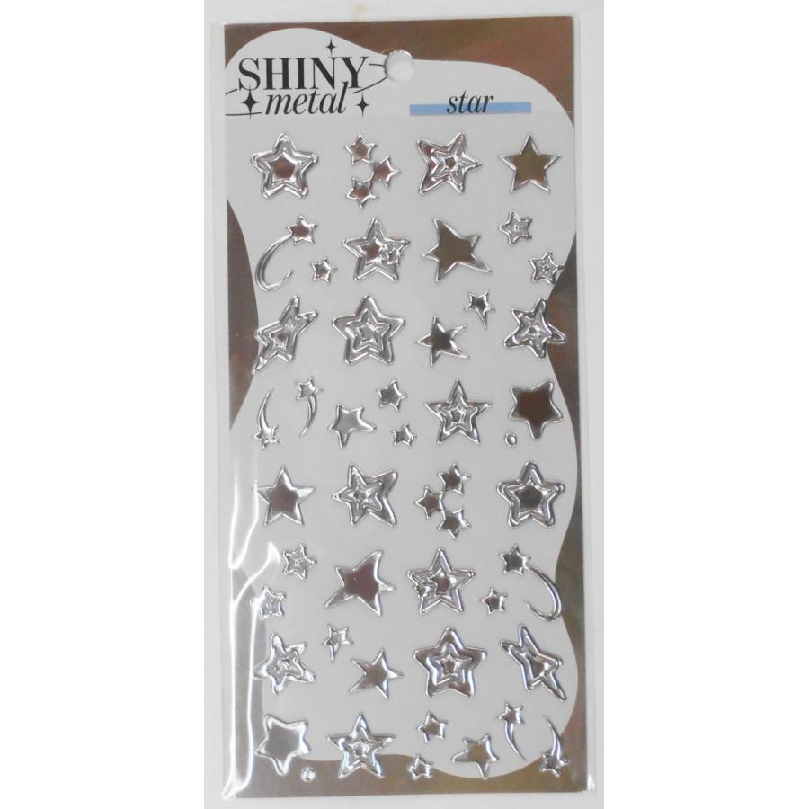 シャイニーメタルステッカー star 82621 : 玩具と文具 あさだ Yahoo!店