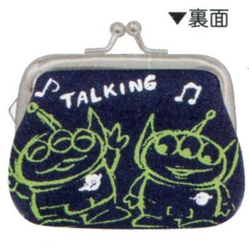 カミオジャパン ディズニー トイストーリー ミニがまぐちコインケース