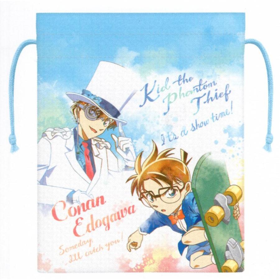 CRUX（クラックス） 名探偵コナン マチ付巾着 コナンキッド 52468