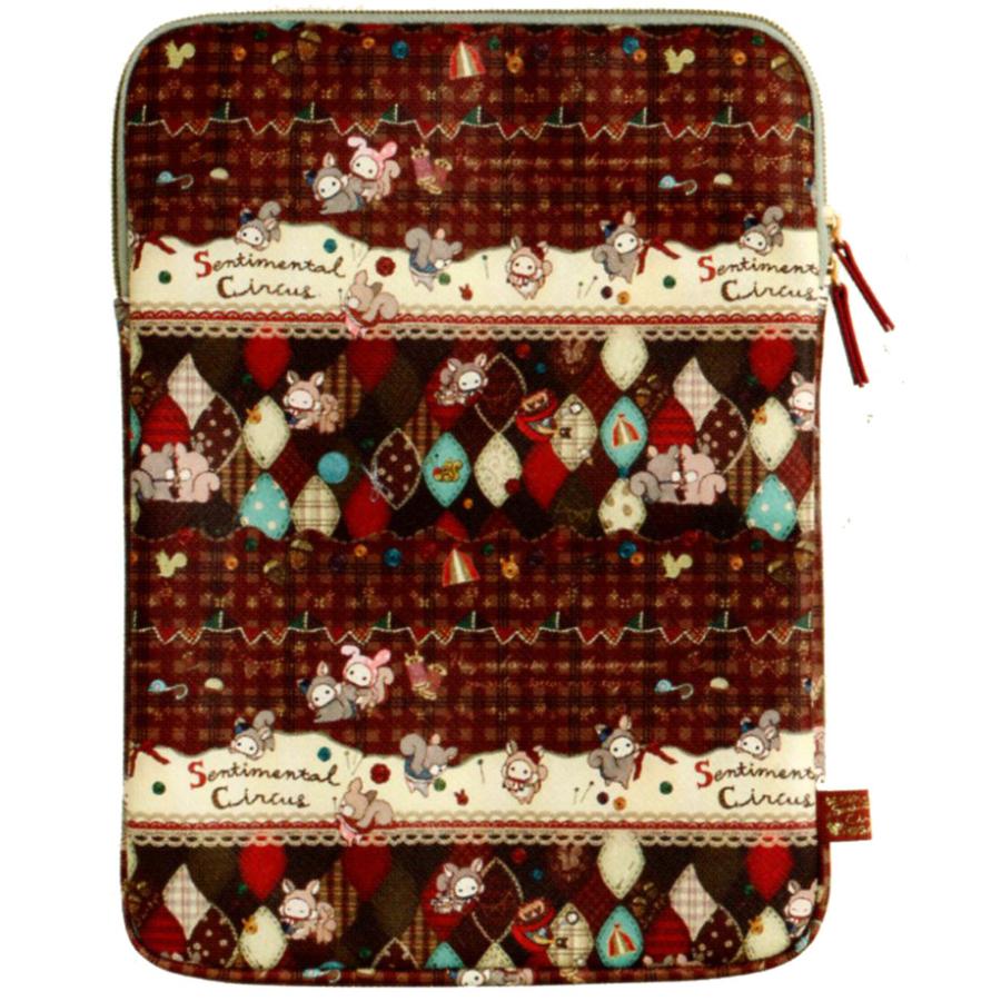 San-X センチメンタルサーカス タブレットケース はぎれ小栗鼠の