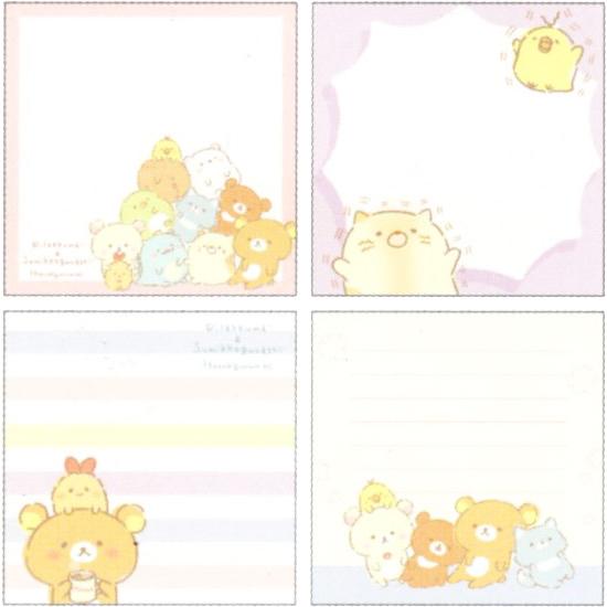 リラックマ　じんべえさん　すみっコぐらし　他　メモ帳　まとめ売り リラックマ すみっコぐらし メモ帳 進化 平成 犬 メモ - メルカリ