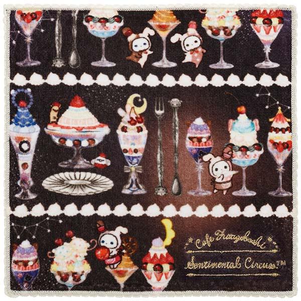 センチメンタルサーカス ミニタオル 夜更かしパフェと星屑涙の