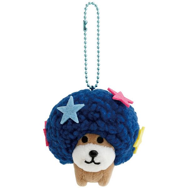 San-X（サンエックス） アフロ犬 ぶらさげぬいぐるみ あのころの