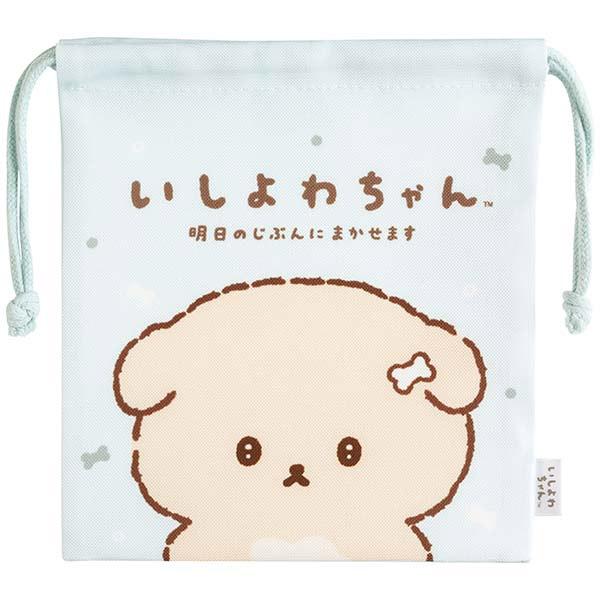 San-X（サンエックス） いしよわちゃん マチ付巾着 CA62502 : 玩具と