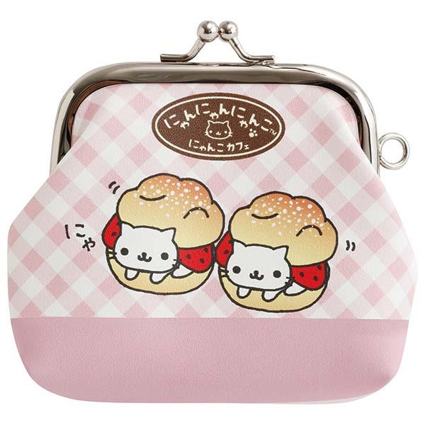にゃんにゃんにゃんこ ケース入りにゃんこレストラン にゃんこグラタン San-X（サンエックス） にゃんにゃんにゃんこ がま口コインケース