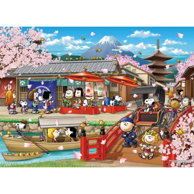 スヌーピー ジグソーパズル アポロ社 フラワーバスケット