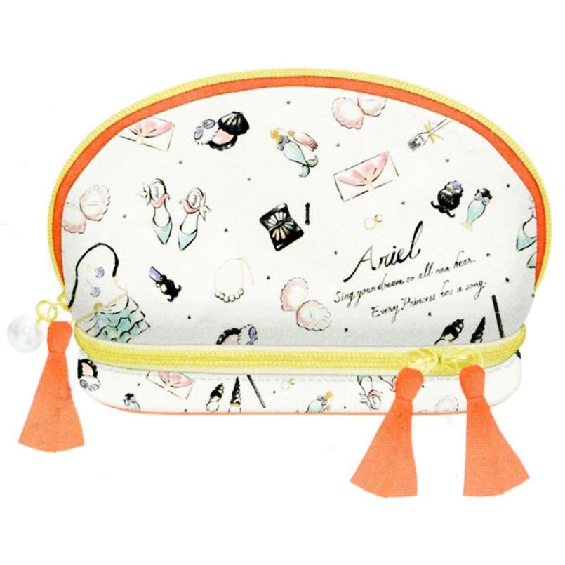 ディズニー リトル マーメイド メイクアップルージュ 筆入れ付きシェル型ポーチ アリエル Cmo 玩具と文具 あさだ Yahoo 店 通販 Yahoo ショッピング