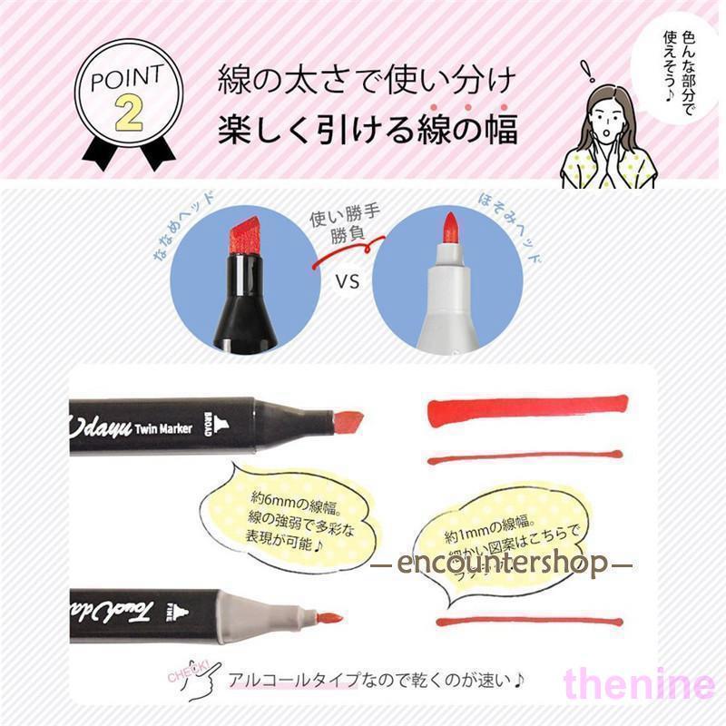 マーカーペン イラストマーカー 262色 コピックペン アルコール