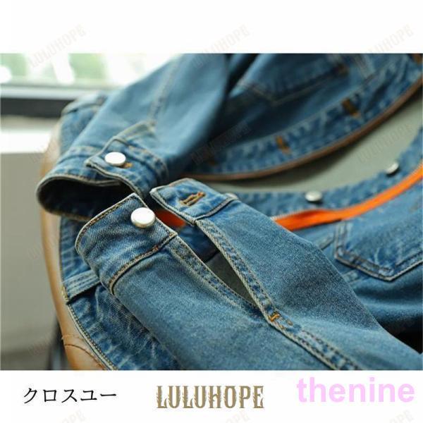 デニムジャケット 春コート レディース 40代 ショート丈ジャケット