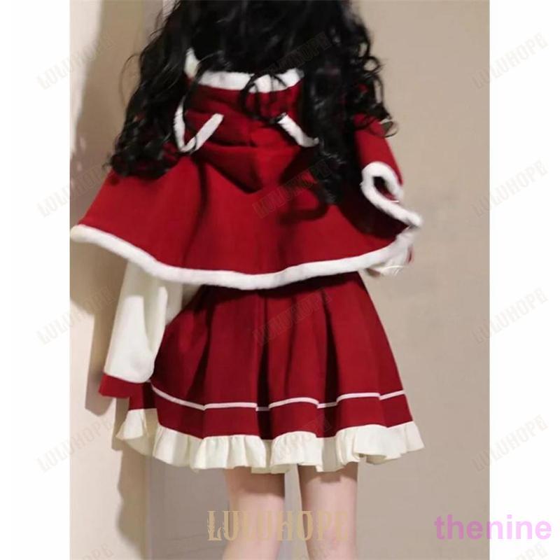 ワンピース トップス マント+シャツ+スカート レディース パフスリーブ