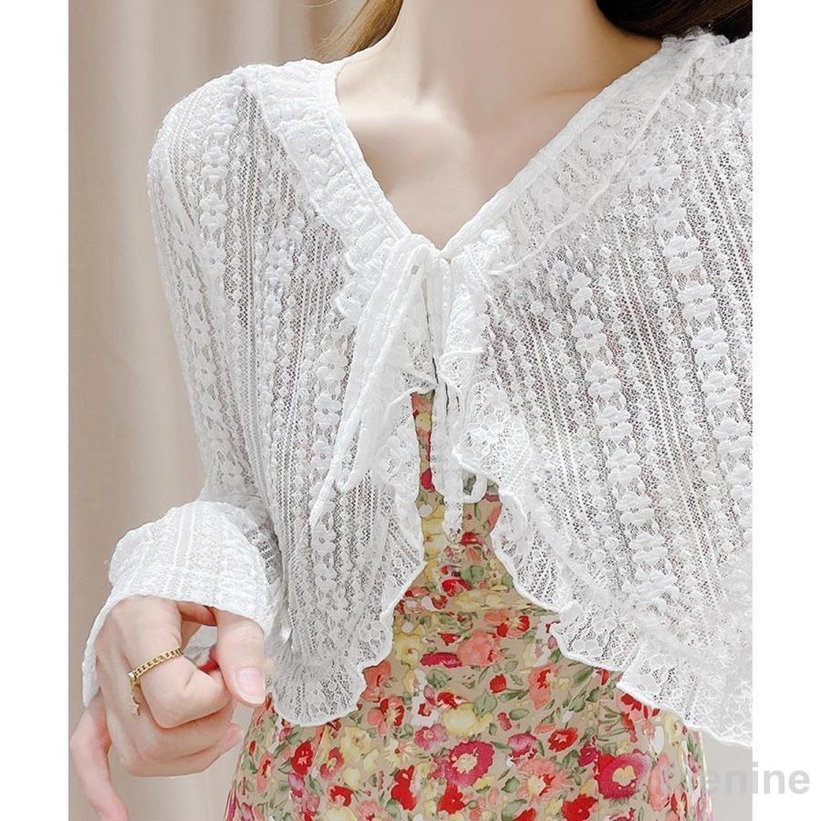 レースボレロカーディガン シアートップス : Thenine - 通販 - Yahoo