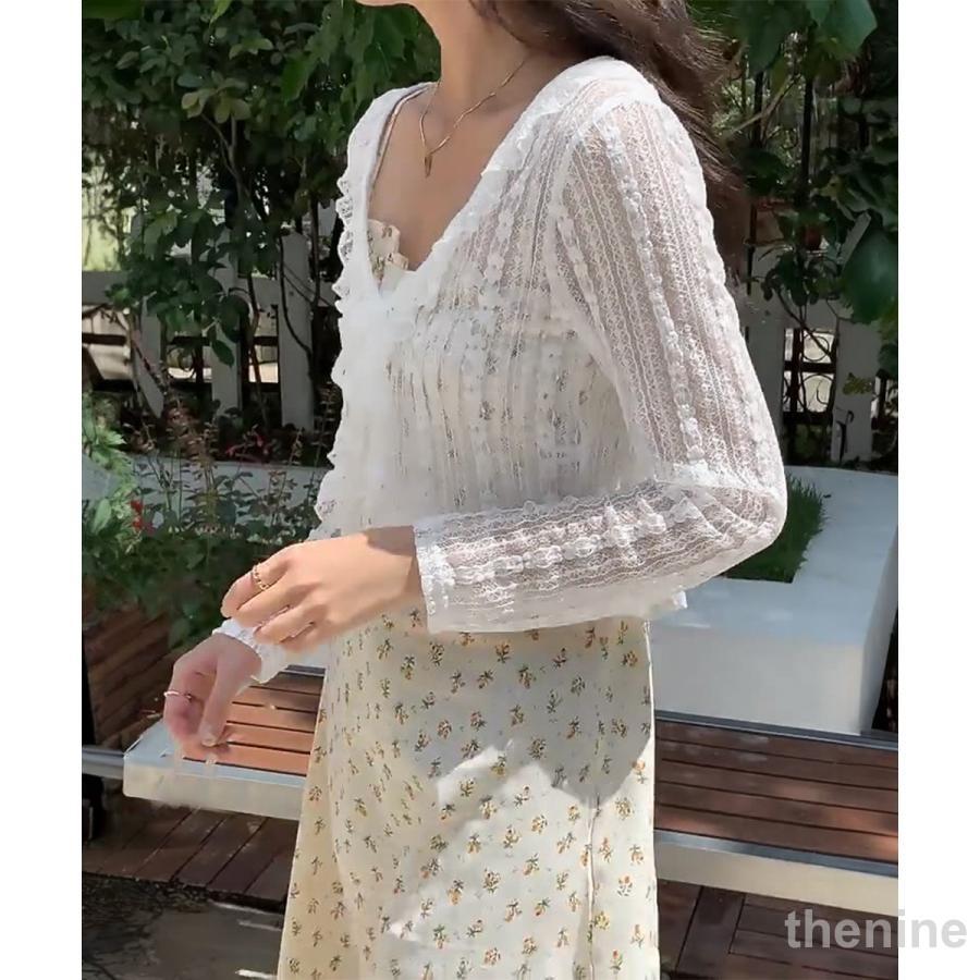 レースボレロカーディガン シアートップス : Thenine - 通販 - Yahoo