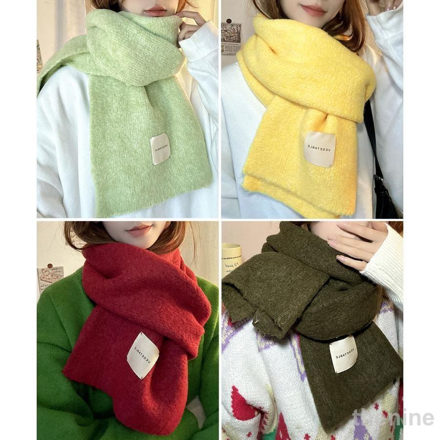 ニットマフラーカシミア風ネックウォーマー : Thenine - 通販 - Yahoo