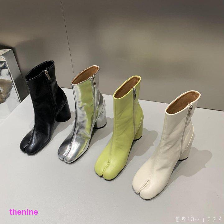 足袋ブーツキャンドル スプリットトゥ ブーツ レディースブーツ ショートブーツ ミドルブーツ