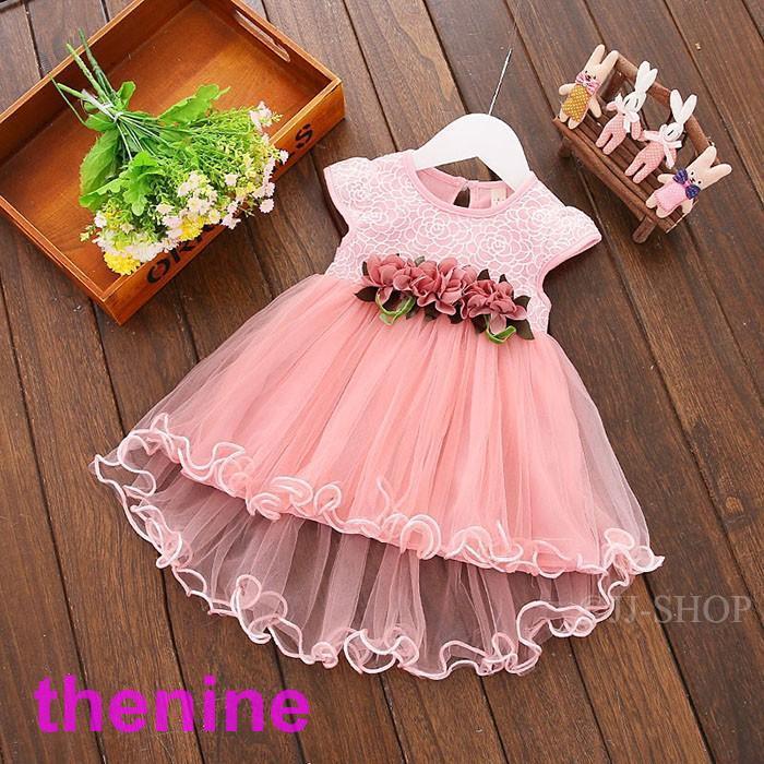 ベビー服 夏 女の子 6ヶ月 1歳記念日 2歳誕生日 チュールドレス 子供