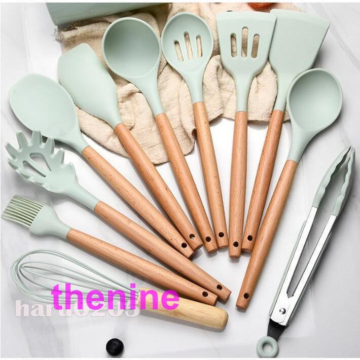 E☆シリコン製キッチンツールセット 6種 キッチンツールセット 調理器具 製菓器具 料理 台所用品 耐熱