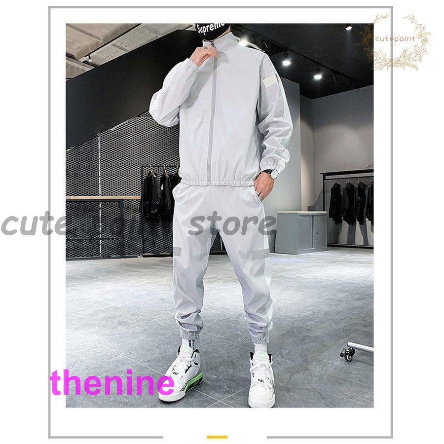 メンズ ジャージ 上下 セット 2点セット フード付き カジュアル