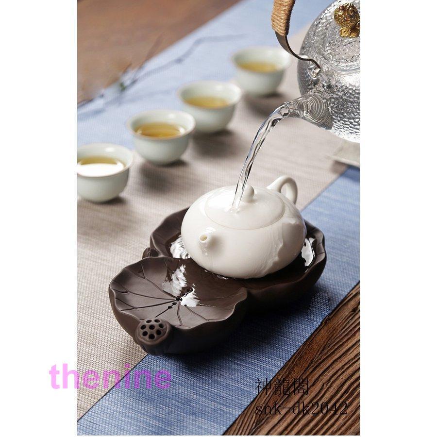 紫砂茶器 茶道周辺 茶盤茶台 ミニ家用茶台 茶海 工夫茶器 家用茶器