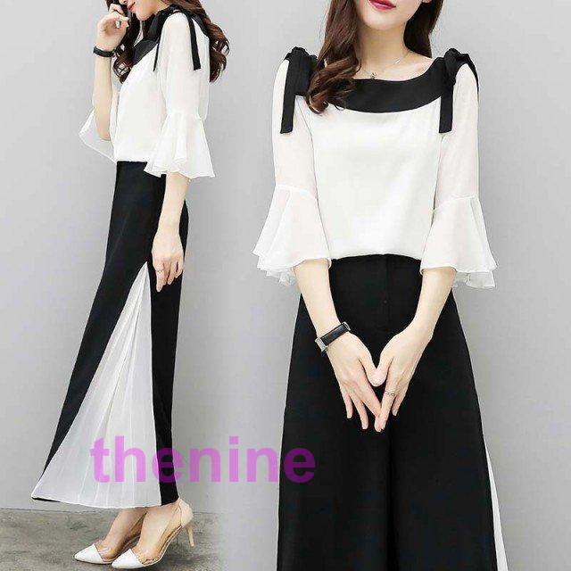 セットアップパーティードレス　パンツドレス Lace Ladies パンツドレス セットアップ レースケープ付き 2点