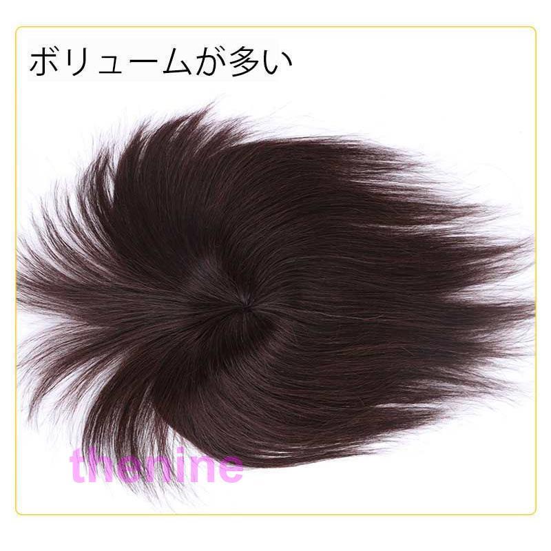 前髪ウィッグ 自然 部分ウィッグ 約25CMかつら 人毛100% レディース シ 前髪ウィッグ 自然 部分ウィッグ 約25CMかつら 人毛100% レディース
