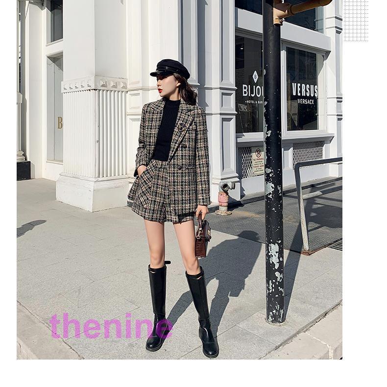 セットアップ レディース ブレザー 秋 冬 ショートパンツ チャック柄 ジャケット 卒業式 服 母 おしゃれ ママフォーマル 長袖 卒園式 入学式 通勤 OL 3点セット_5