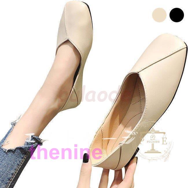 モカシン レディース パンプス カジュアルシューズ ローヒール