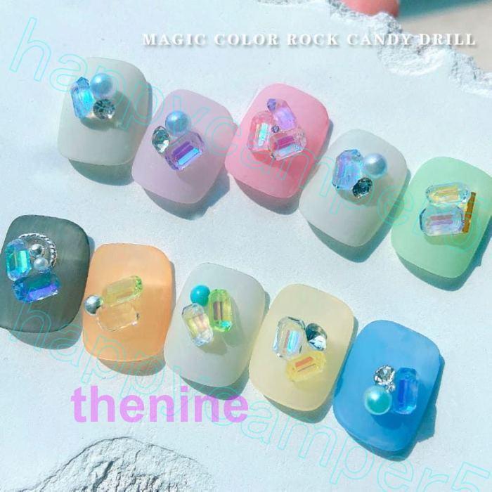 ロックキャンディー パーツランダム50個氷砂糖 宝石 キラキラ