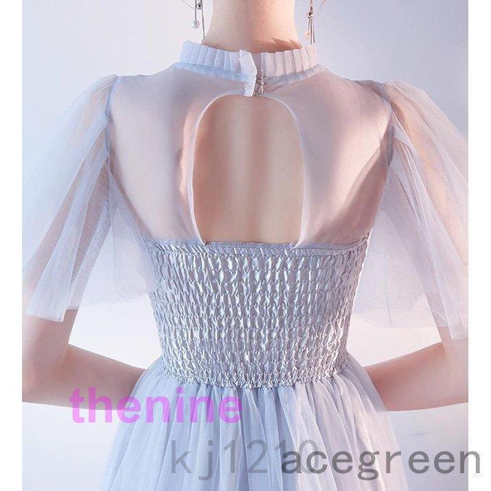 ロングドレス ブライズメイドドレス パーティードレス マキシ 結婚式 ドレス 袖あり ウェディングドレス 花嫁 パーティー 二次会 ドレス お呼ばれ | ブランド登録なし | 10